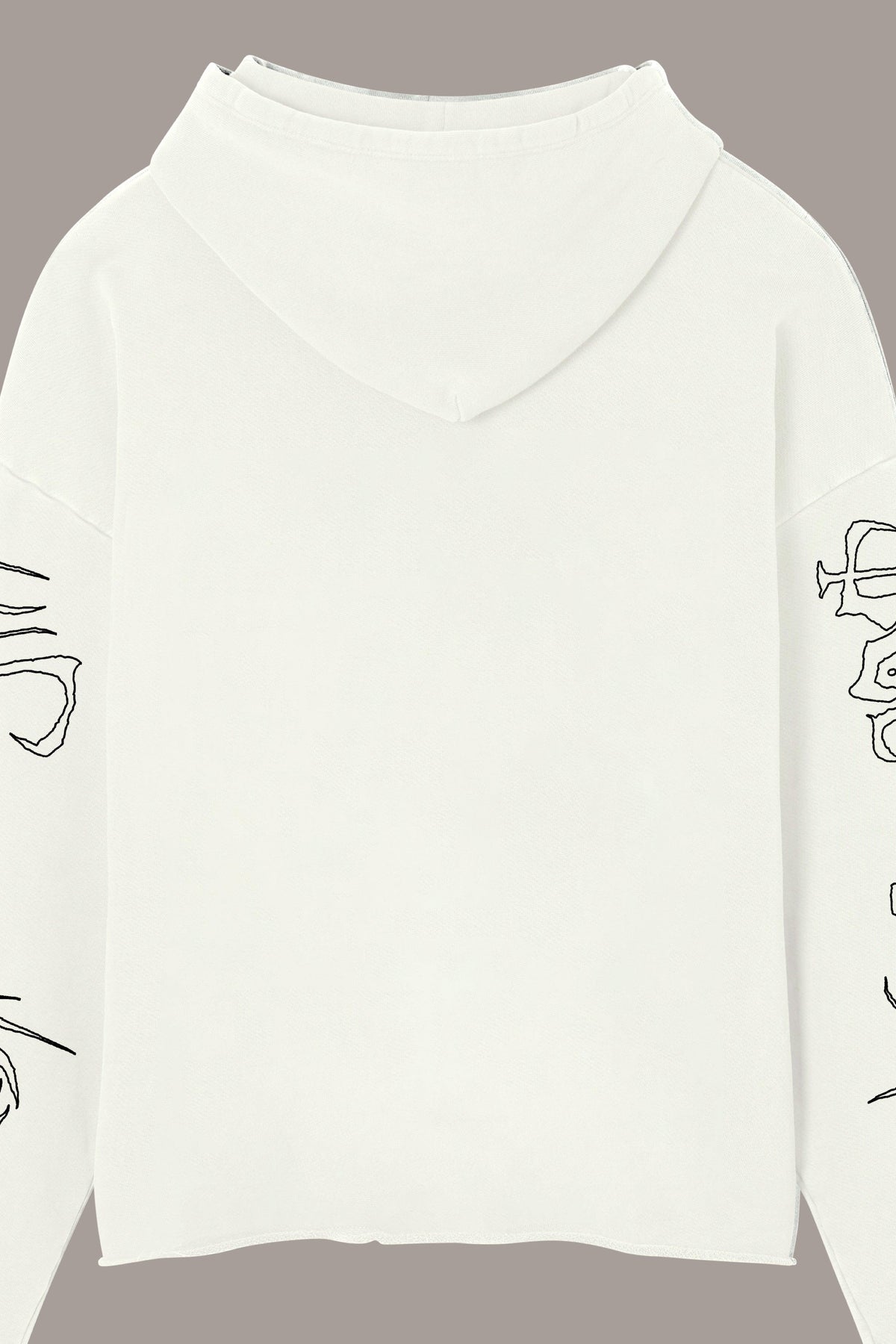 RYUK RAW HOODIE - RYUK RAW HOODIE - ROSE IN GOOD FAITH