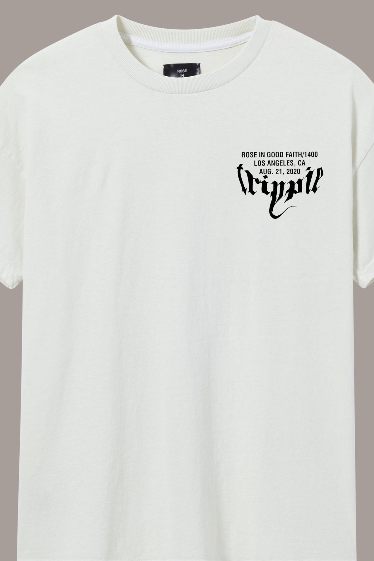 SOULESS TEE - SOULESS TEE - ROSE IN GOOD FAITH