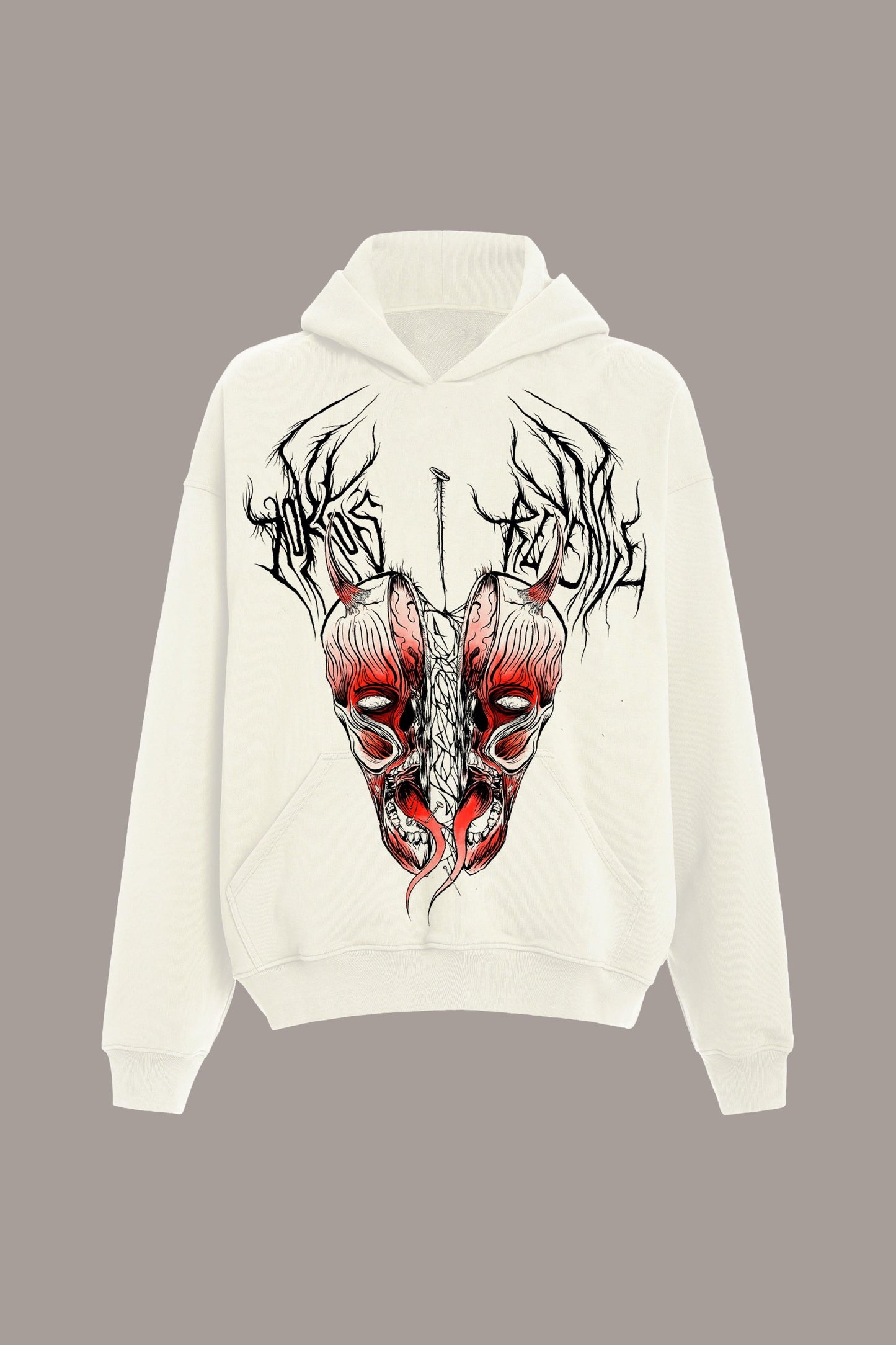 SPLIT PERSONALITY HOODIE - SPLIT PERSONALITY HOODIE - ROSE IN GOOD FAITH