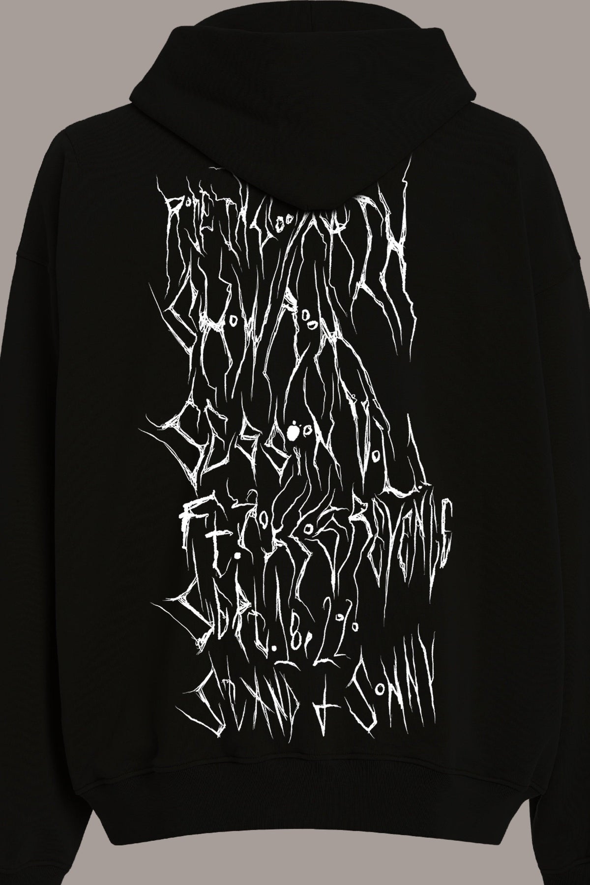 人気の PERSONALITY SPLIT HOODIE FAITH GOOD IN ROSE – トップス