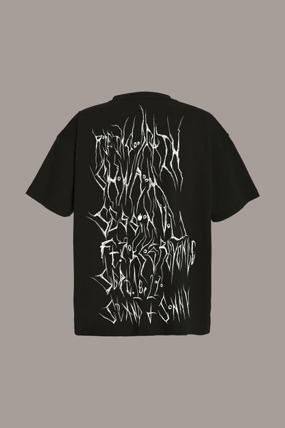 SPLIT PERSONALITY TEE - SPLIT PERSONALITY TEE - ROSE IN GOOD FAITH