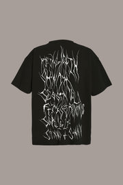 SPLIT PERSONALITY TEE - SPLIT PERSONALITY TEE - ROSE IN GOOD FAITH