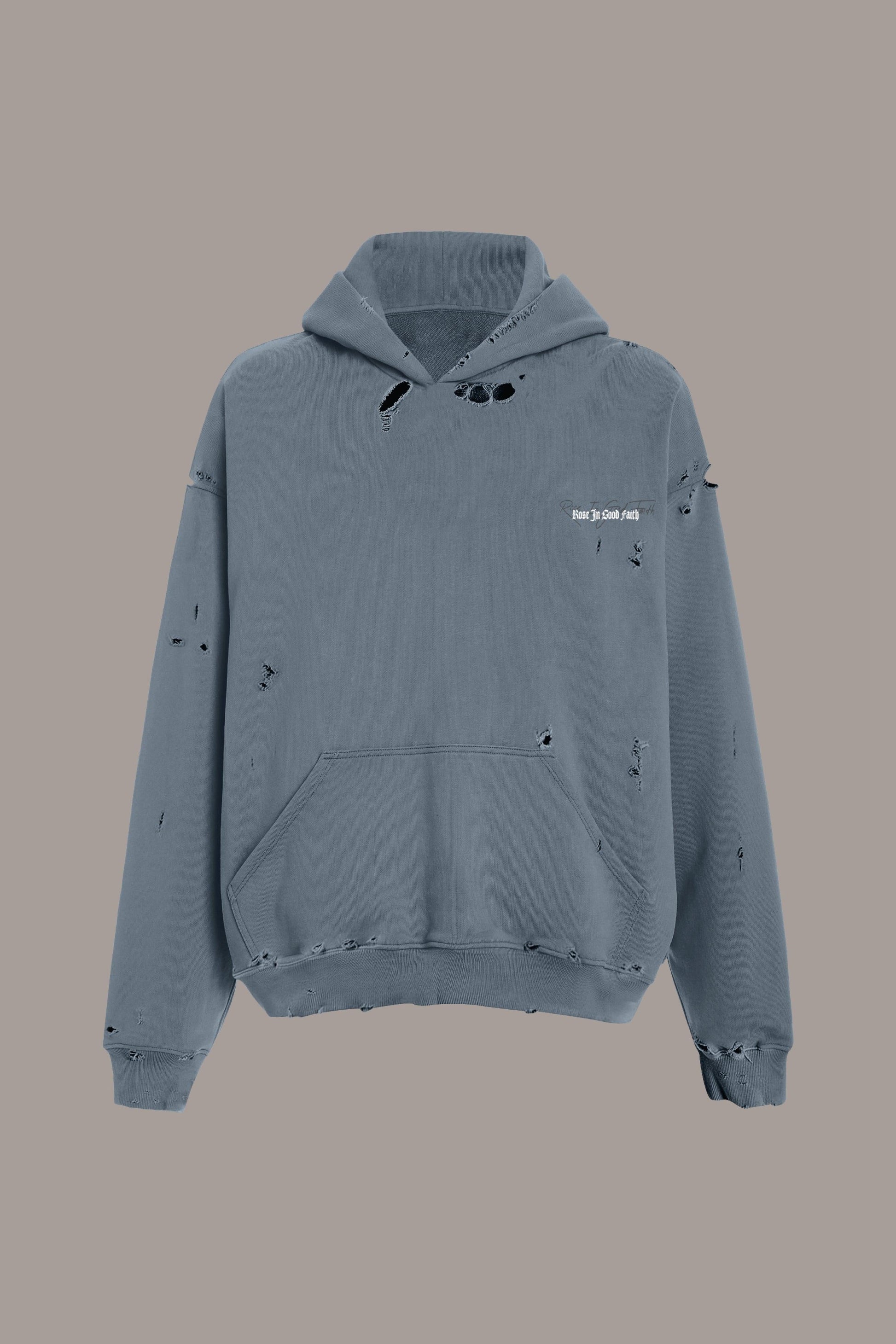 THRASHER HOODIE - THRASHER HOODIE - ROSE IN GOOD FAITH