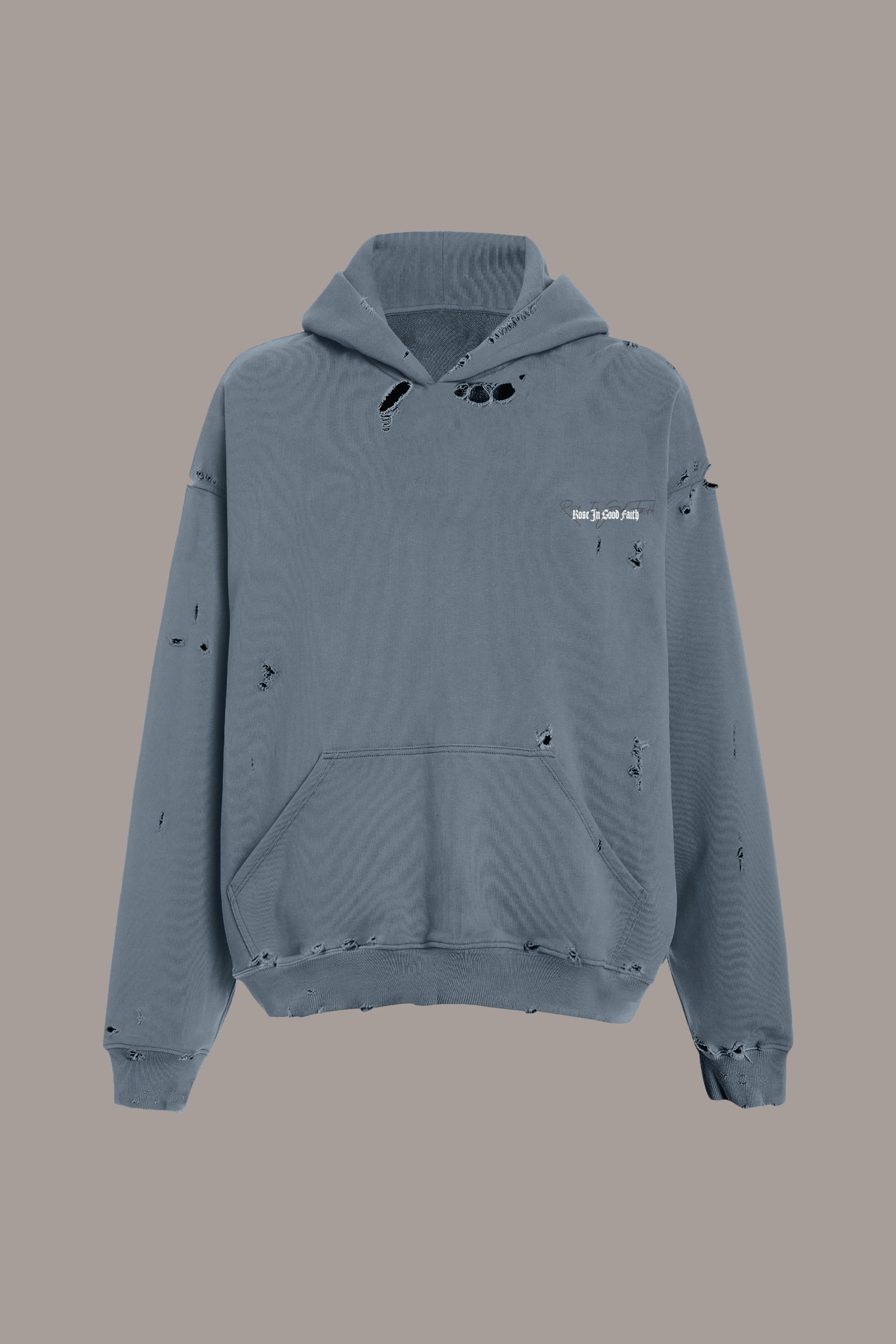 THRASHER HOODIE - THRASHER HOODIE - ROSE IN GOOD FAITH