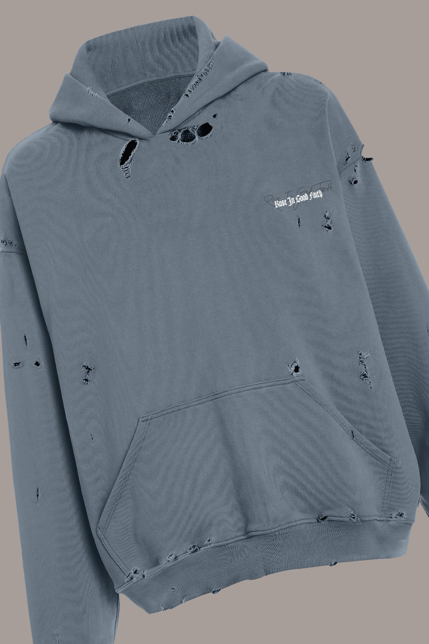 THRASHER HOODIE - THRASHER HOODIE - ROSE IN GOOD FAITH