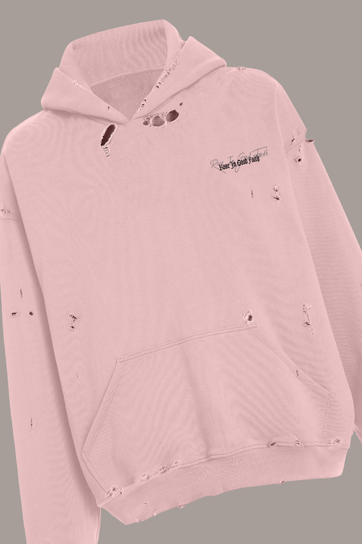 THRASHER HOODIE - THRASHER HOODIE - ROSE IN GOOD FAITH