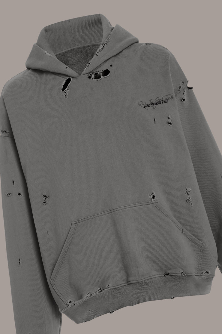 THRASHER HOODIE - THRASHER HOODIE - ROSE IN GOOD FAITH