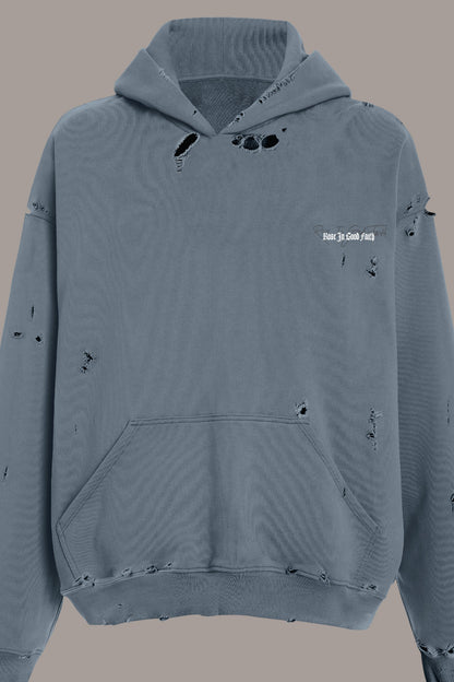 THRASHER HOODIE - THRASHER HOODIE - ROSE IN GOOD FAITH