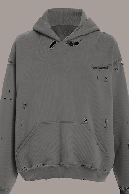 THRASHER HOODIE - THRASHER HOODIE - ROSE IN GOOD FAITH