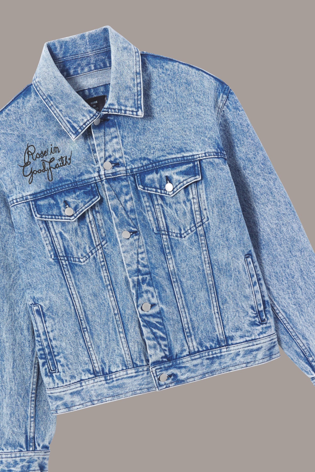 THRONE DENIM - THRONE DENIM - ROSE IN GOOD FAITH