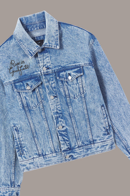 THRONE DENIM - THRONE DENIM - ROSE IN GOOD FAITH