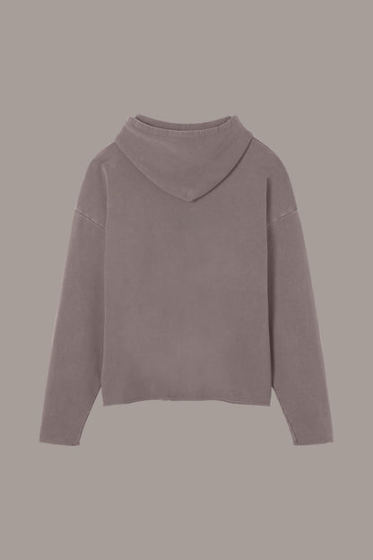 UNKNOWN PRESENCE RAW HOODIE - UNKNOWN PRESENCE RAW HOODIE - ROSE IN GOOD FAITH