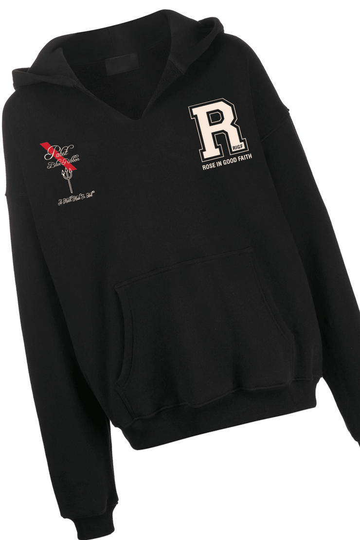 VARSITY HOODIE - VARSITY HOODIE - ROSE IN GOOD FAITH