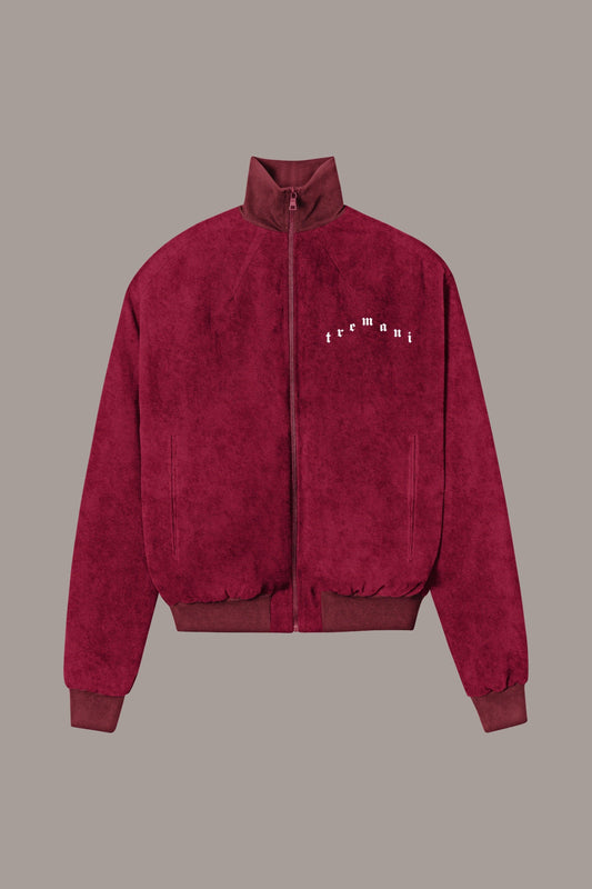 VELOUR LOUNGE JACKET - VELOUR LOUNGE JACKET - ROSE IN GOOD FAITH