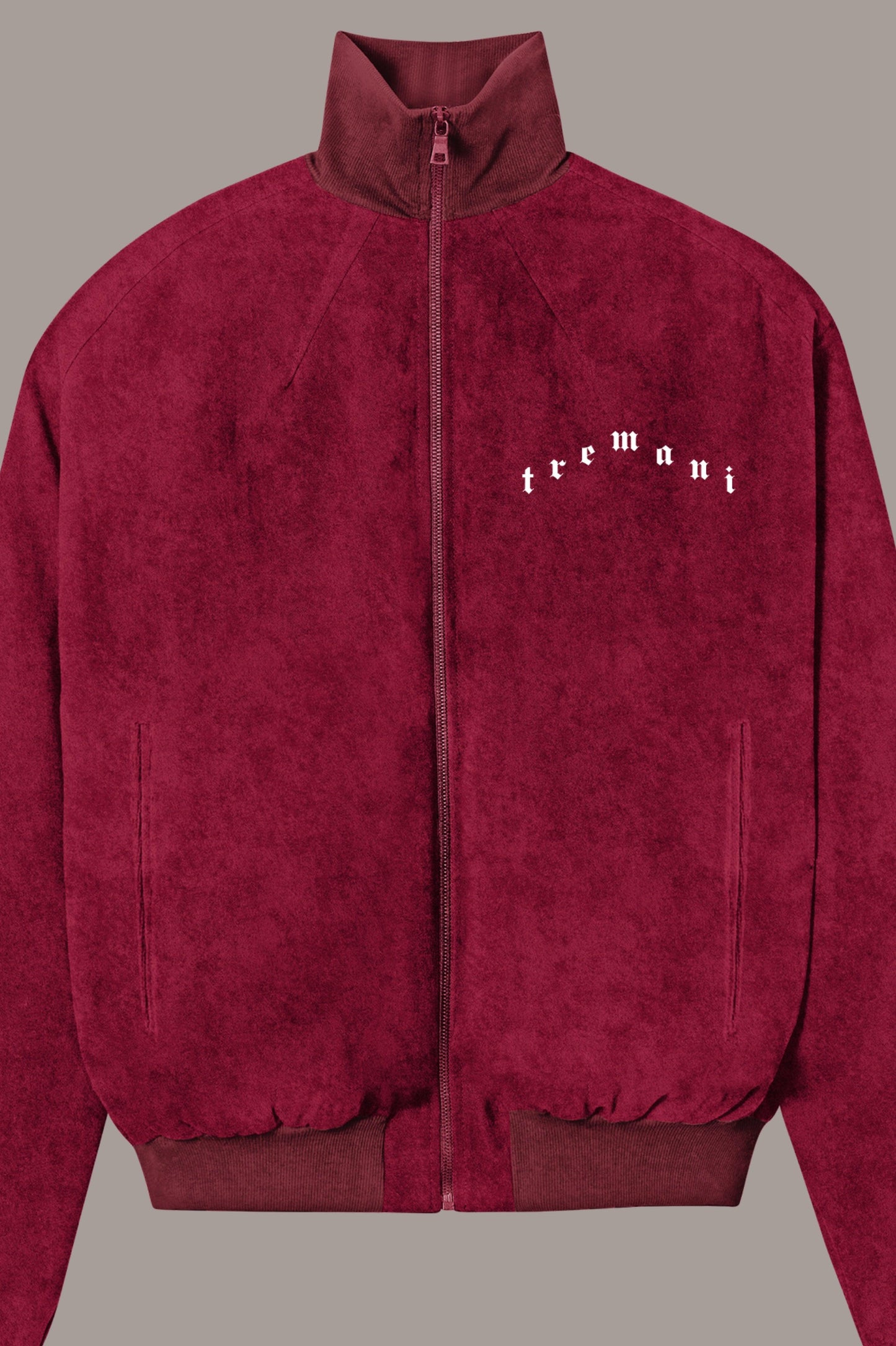 VELOUR LOUNGE JACKET - VELOUR LOUNGE JACKET - ROSE IN GOOD FAITH