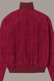VELOUR LOUNGE JACKET - VELOUR LOUNGE JACKET - ROSE IN GOOD FAITH