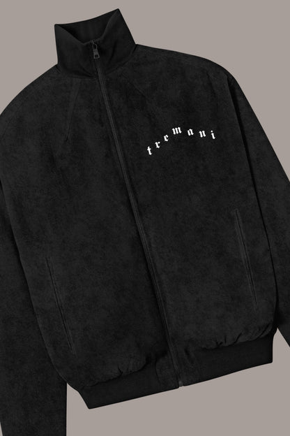 VELOUR TRACK JACKET - VELOUR TRACK JACKET - ROSE IN GOOD FAITH