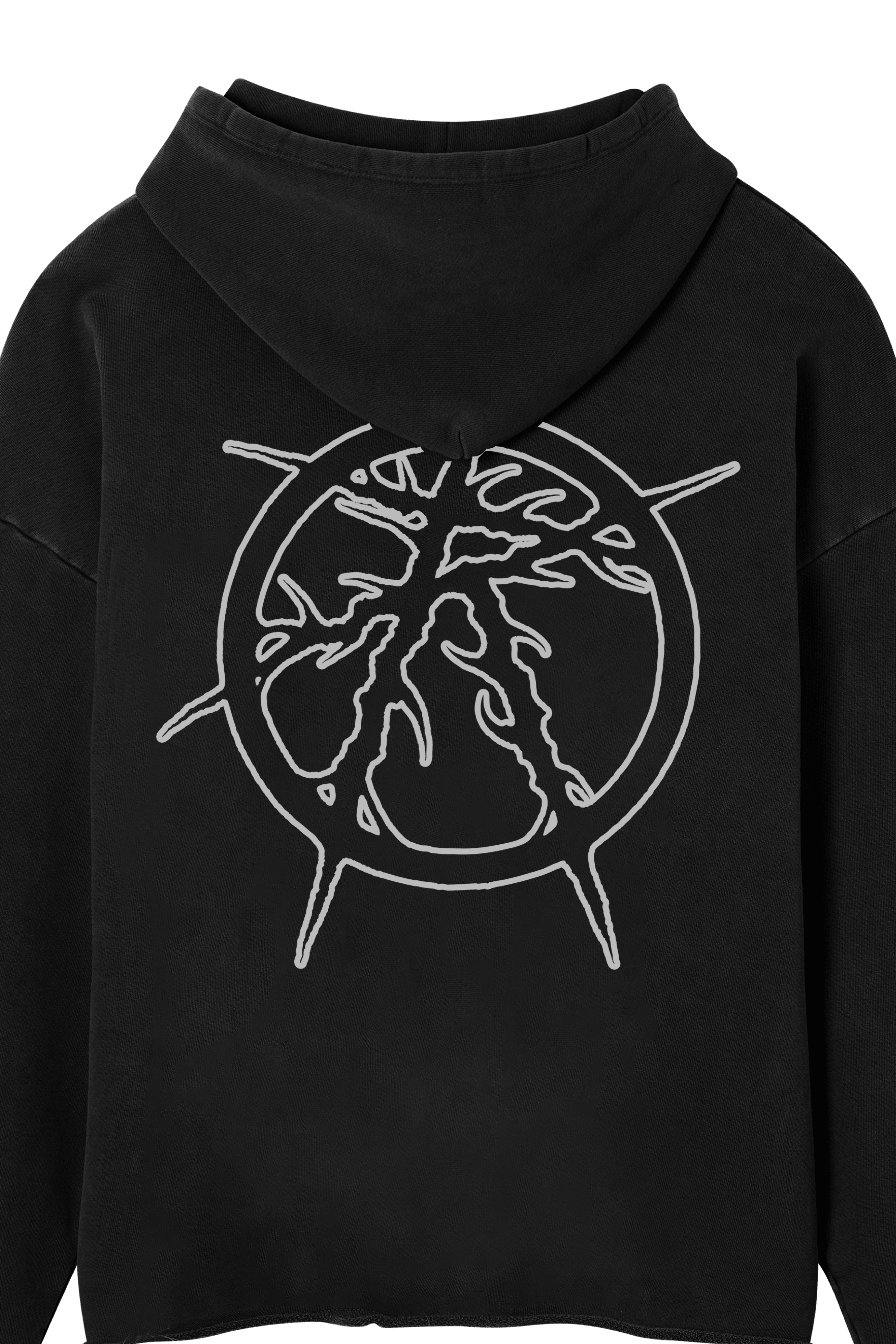 WICCA RAW HOODIE - WICCA RAW HOODIE - ROSE IN GOOD FAITH